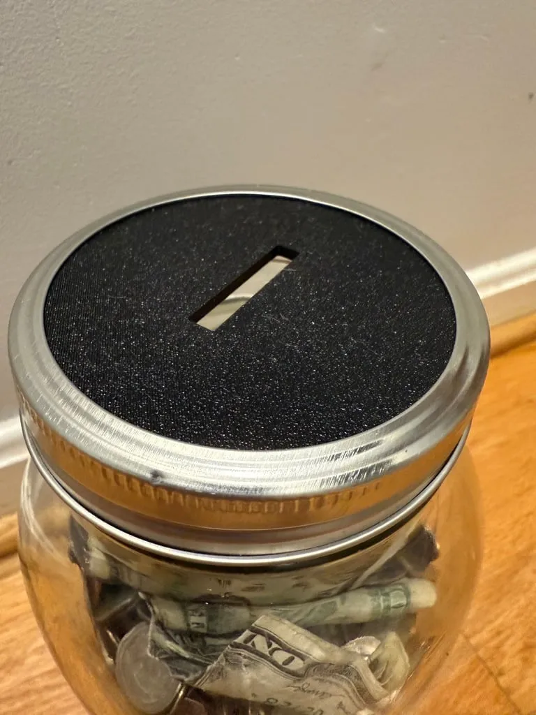 Mason Jar Coin Lid (Large) by joshchretien MakerWorld