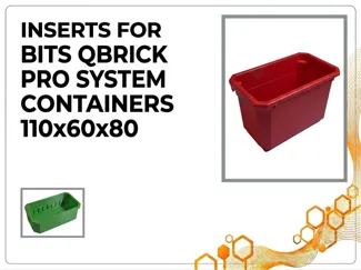Insert for bits - Qbrick PRO containers 110x60x80