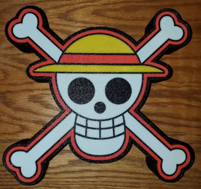 Straw Hat Pirates Jolly Roger Lightbox