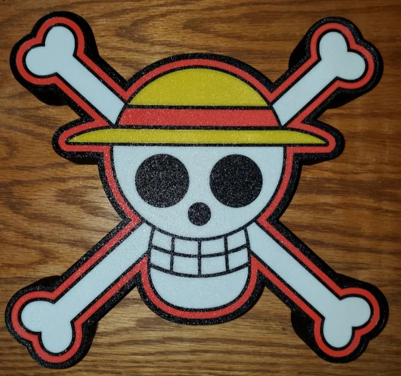 Straw Hat Pirates Jolly Roger Lightbox