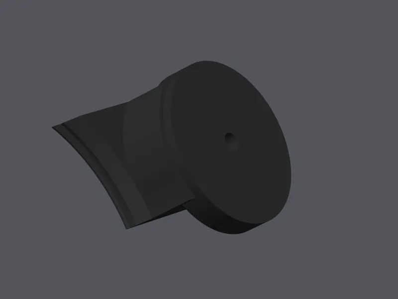 Flat base with screw hole (M5)