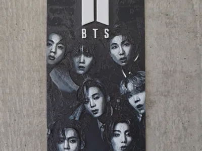 BTS bookmark