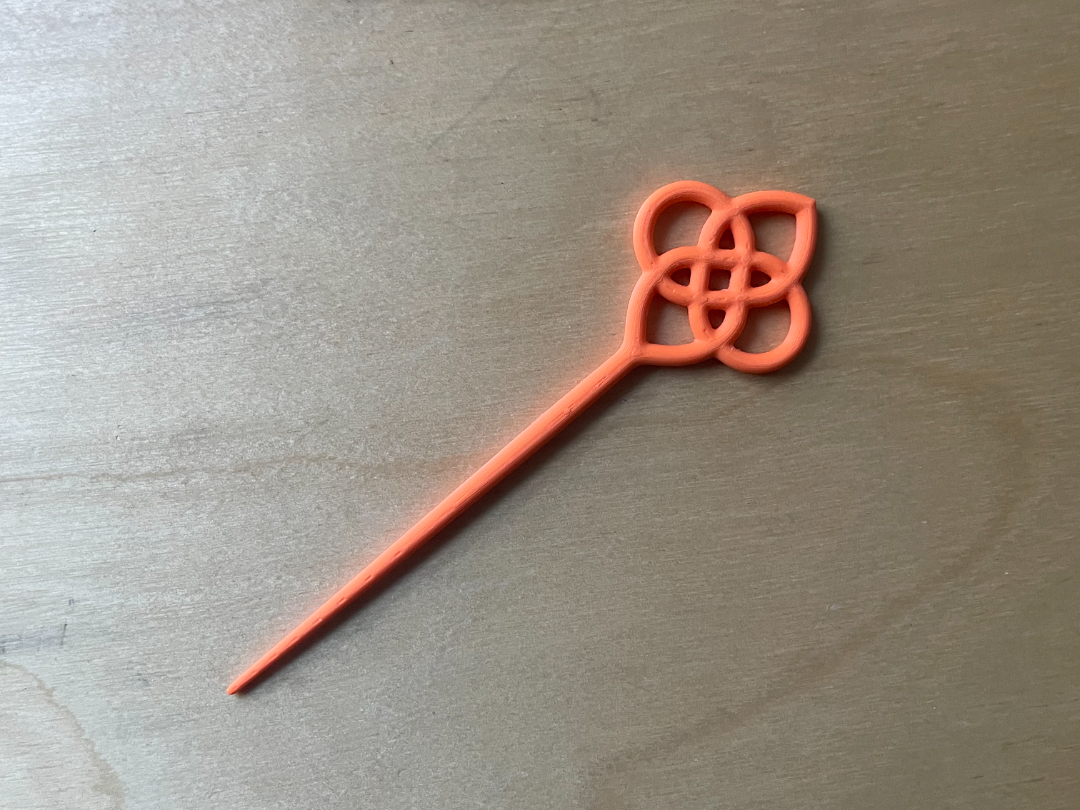 Fermaglio per Capelli Fiore Celtico
