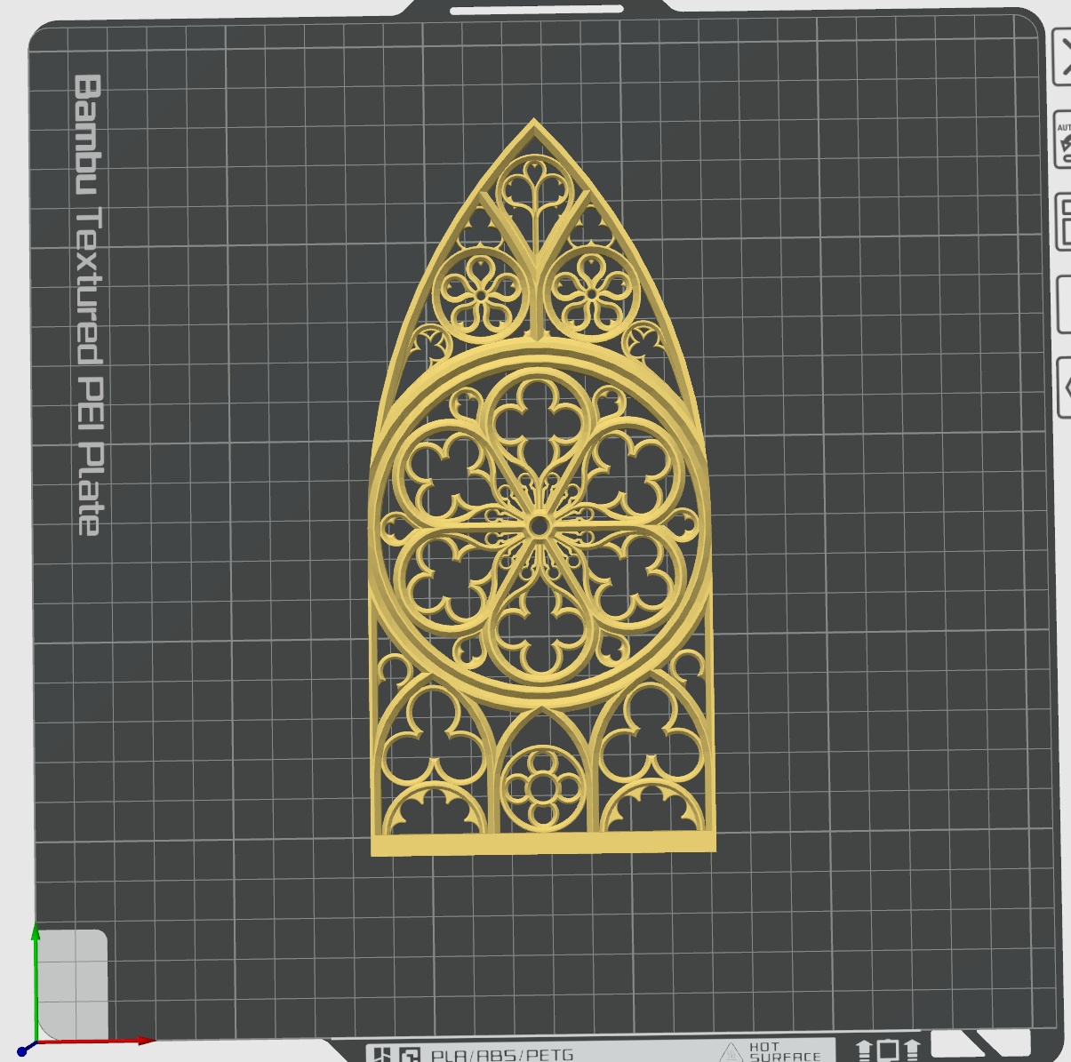 Miniatura 2 do modelo 3D Gothic Rose Window Book Nook