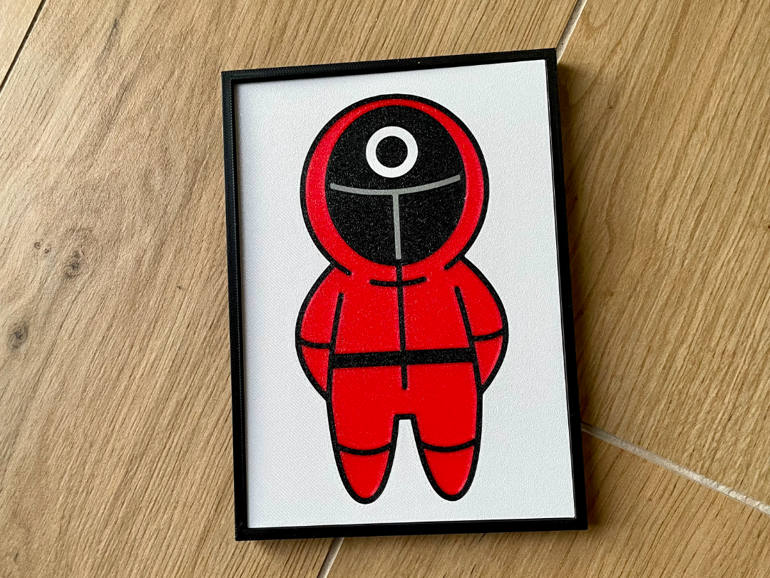 Squid Game - Guard Wall Art (120x170mm)