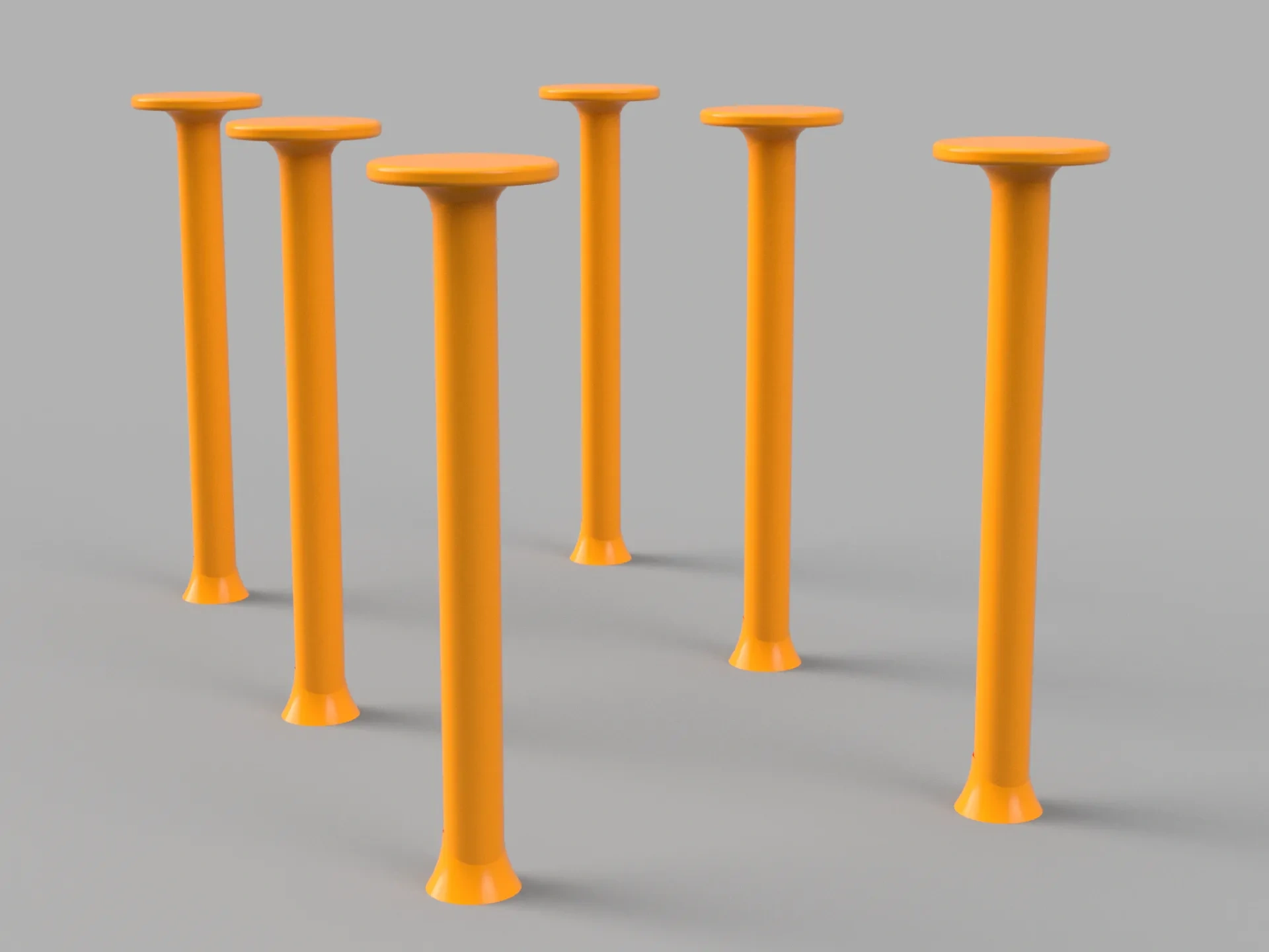 Miniatura 2 do modelo 3D I型沥水架和托盘，倒挂杯架
