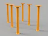 [Column height 12cm, ϕ3cm] 0.2mm layer, 3 walls, 10% infill