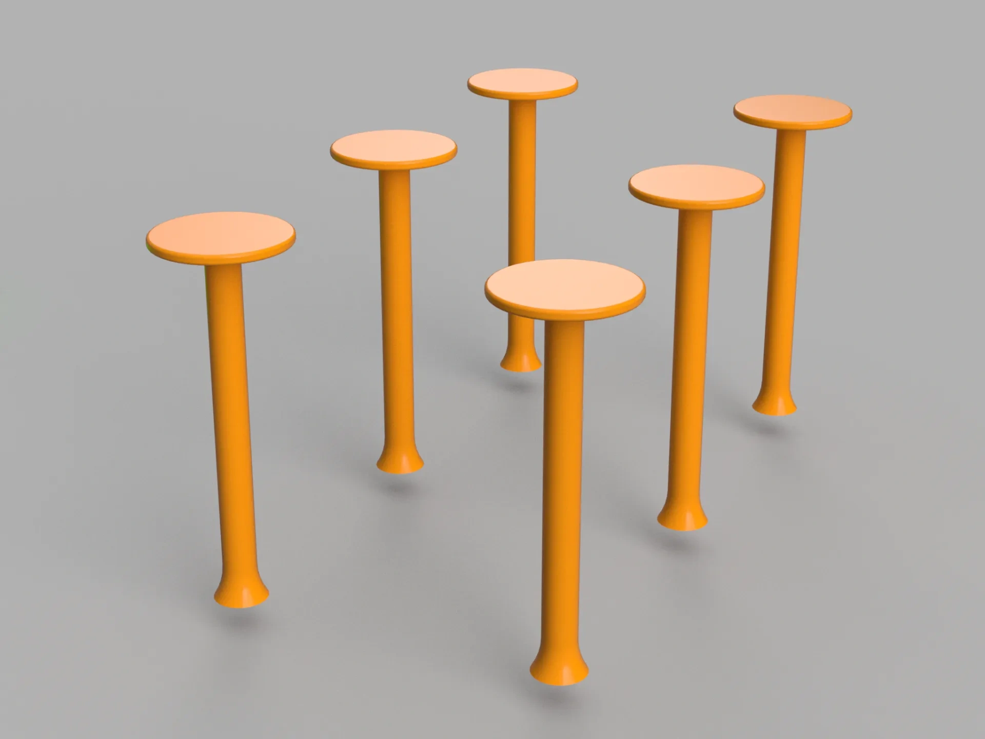 Miniatura 3 do modelo 3D I型沥水架和托盘，倒挂杯架