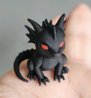 Miniatura 3 do modelo 3D mini dragon