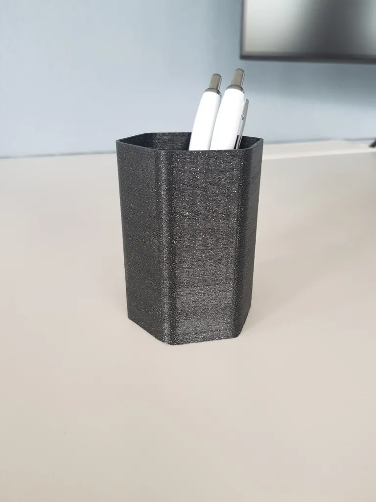 Hexagonal Pen Pot