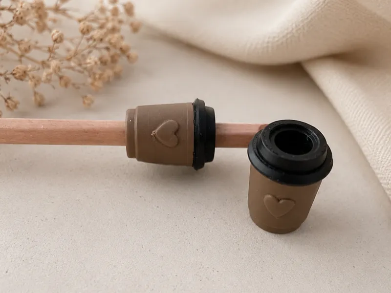 Tiny Coffee Cup Pencil Topper Kaffee Stifthalter