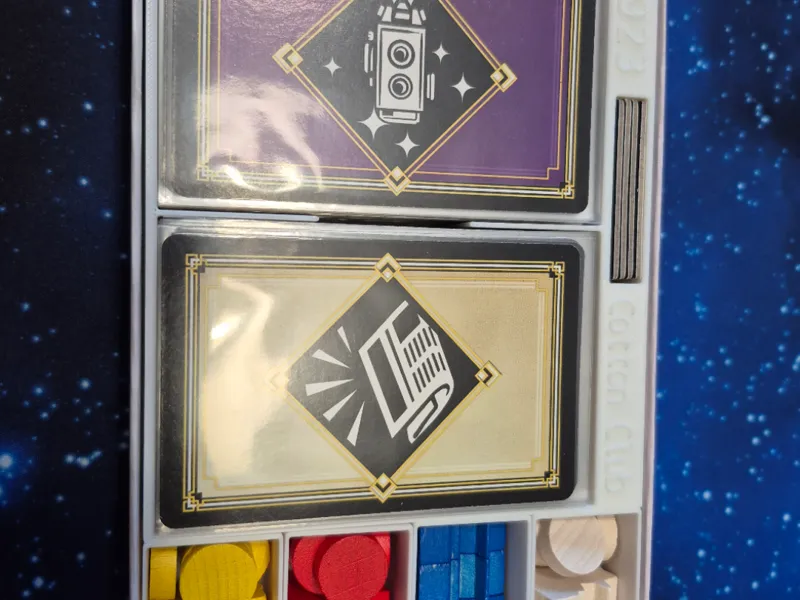 Insert jeu 1923 Cotton Club