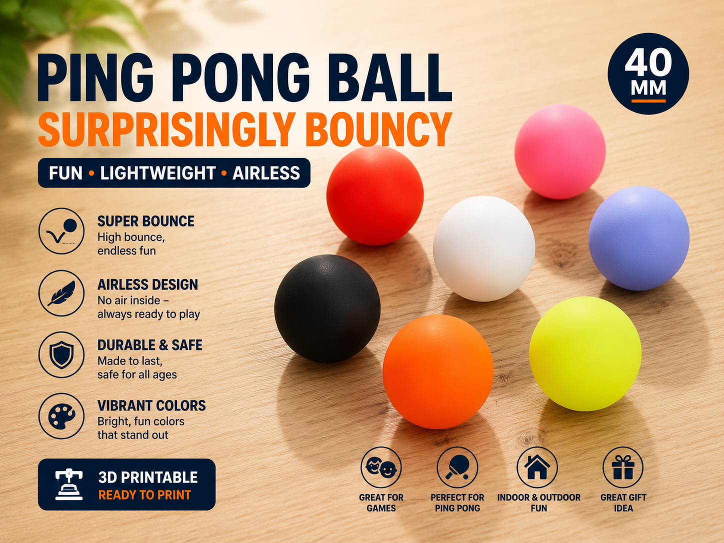 Ping Pong Ball – Surprisingly Bouncy