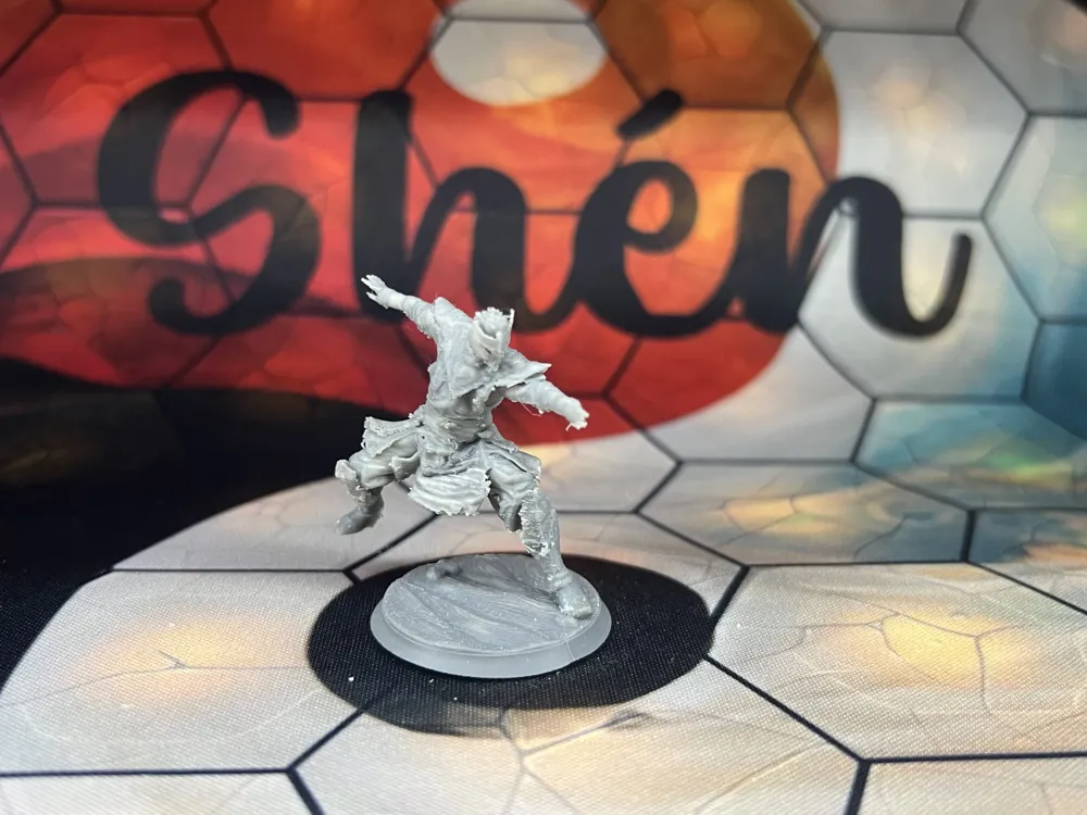 Shen - Hawk Monk - Free 3D Print Model - MakerWorld