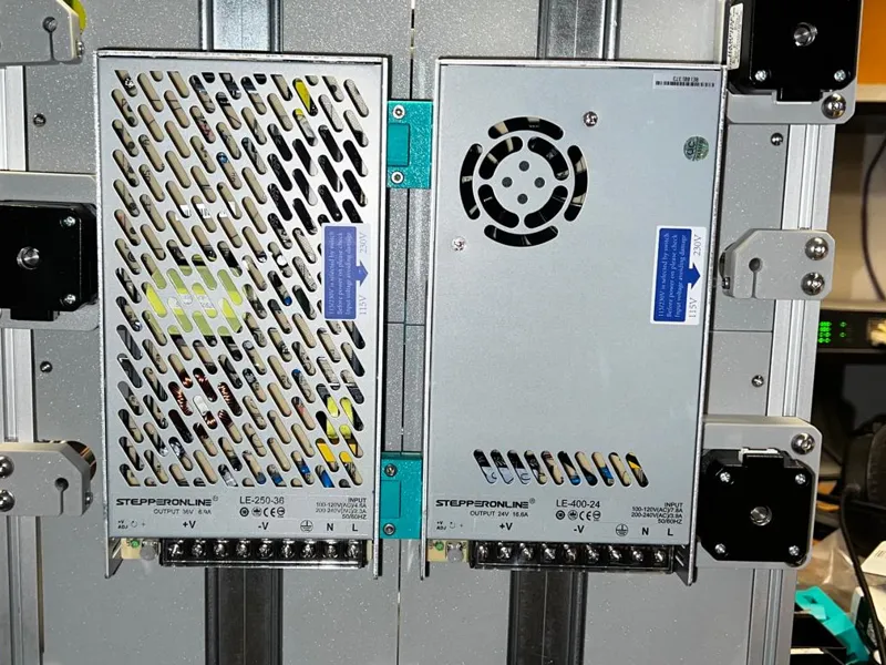 Meanwell LRS and other PSU joiner for stability