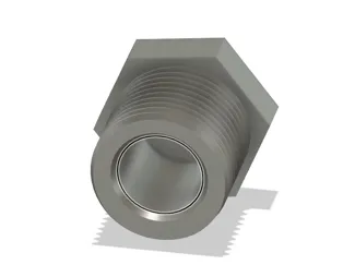 7/8 ballcock MALE PLUG for bidet seat instal
