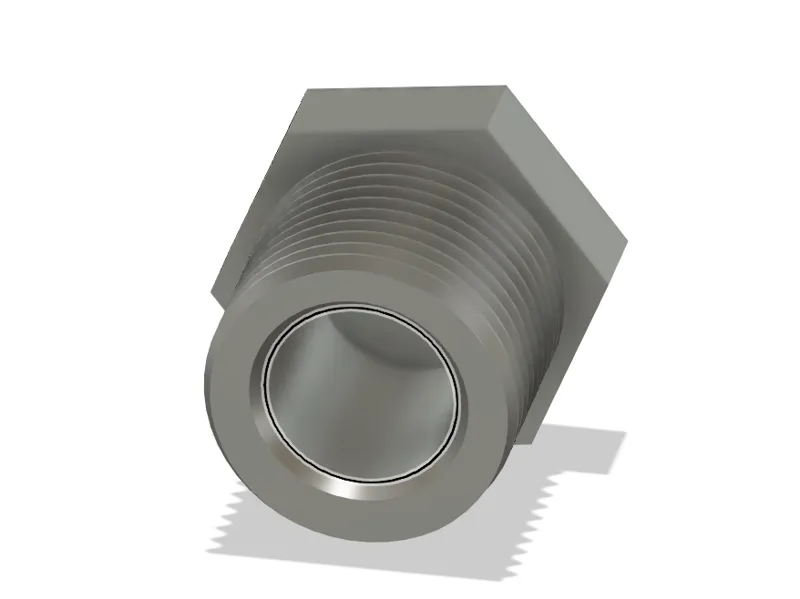 7/8 ballcock MALE PLUG for bidet seat instal