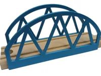 Pont universel pour circuit de train en bois — photo 1