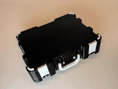 Flat Gridfinity Box with flat top and bottom
