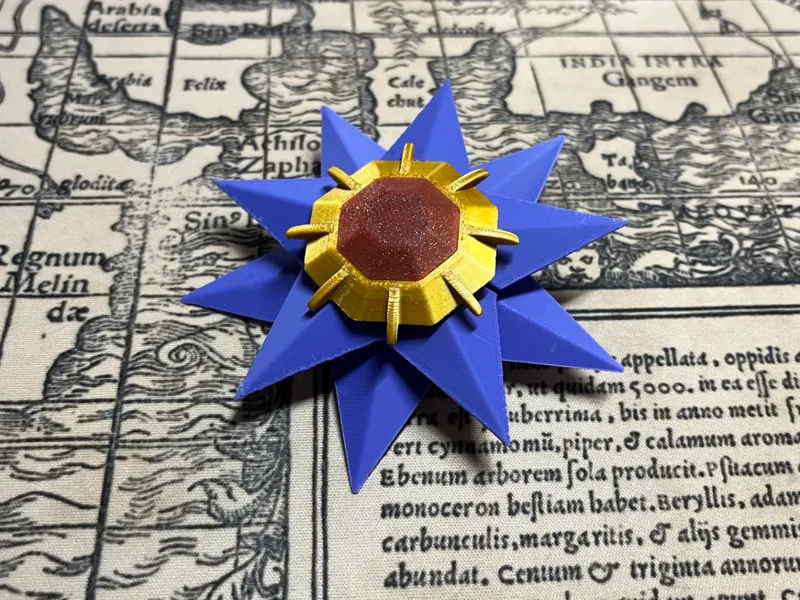 Starmie_Pokemon_3D puzzle