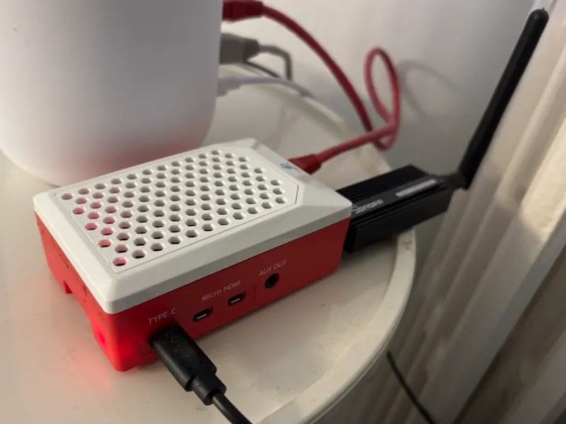 Raspberry Pi Labists Case Hexagonal Holes Cover