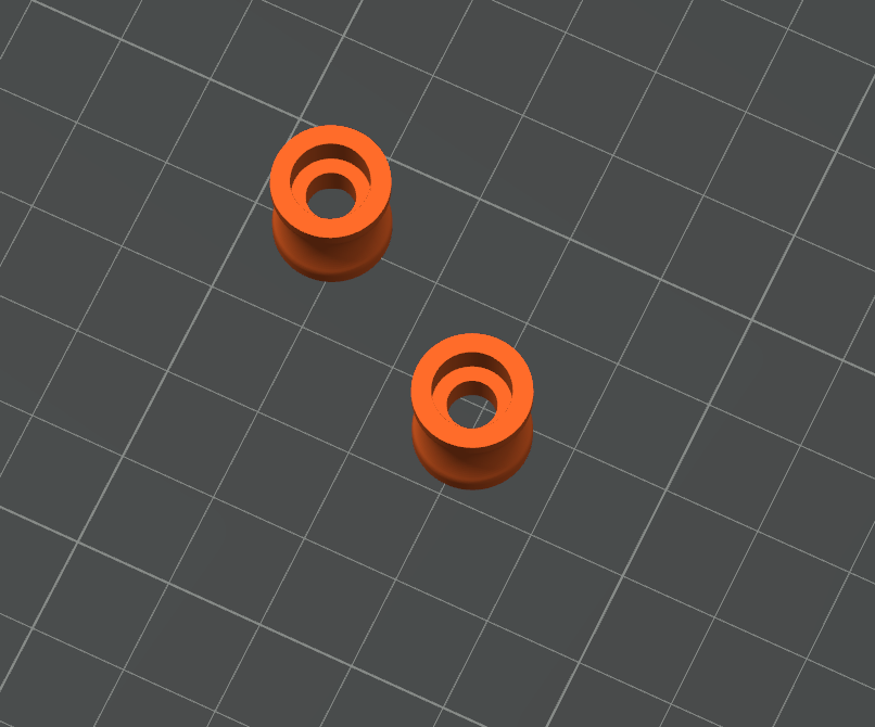 Miniatura 2 do modelo 3D 骑士系列软蛋发射器滑块专用接口改通用皮轨