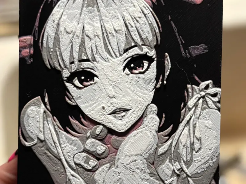 submissive anime girl hueforge
