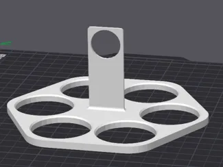 Shot Glass Holder – Fits 6 Glasses