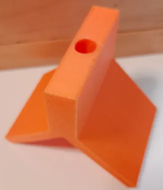 45° Bohrschablone