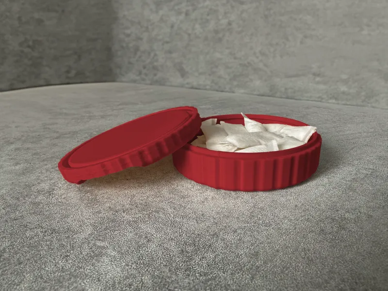 ZYN SNUS Round Container with Lid