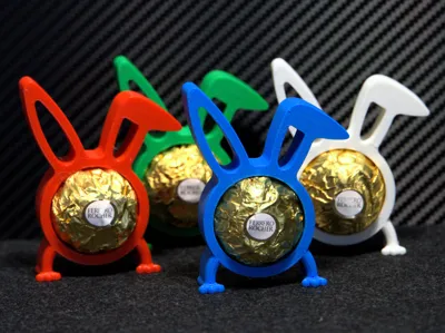 small Ferrero Rocher rabbit