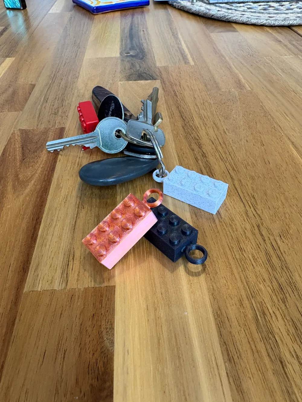Iconic Block Keychain Accessory by Eat My Shorts MakerWorld: Download ...