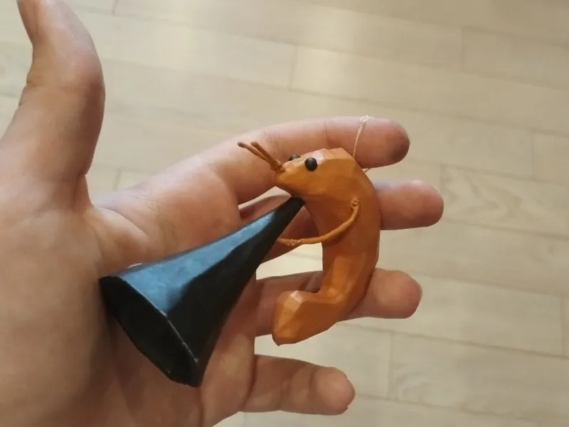 Trumpeting Shrimp