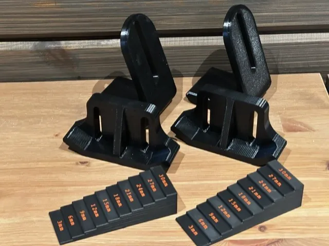 Honda Snowblower skidplates with adjustment plates