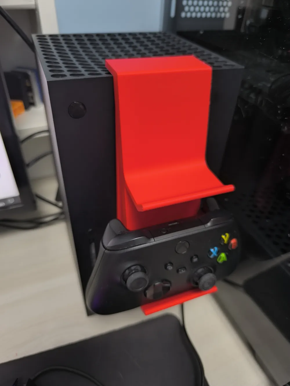 Xbox Series X dual controller holder/rack by darisans MakerWorld ...