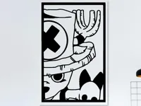 Chopper, One Piece, déco murale 2D — photo 2