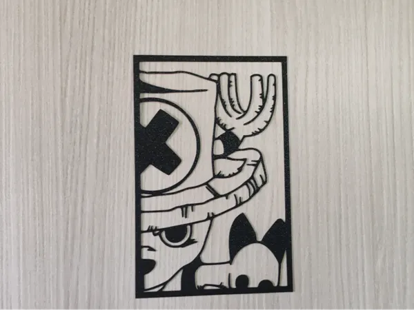 Chopper, One Piece, déco murale 2D