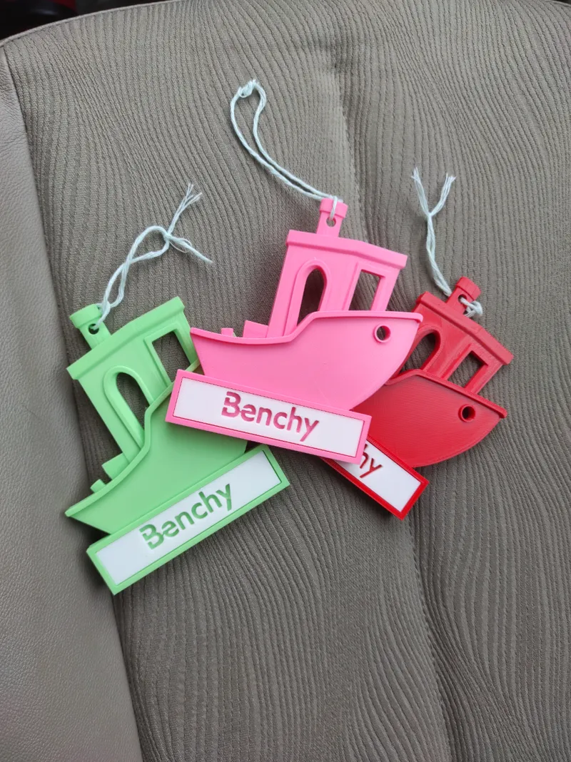 Benchy Car freshener
