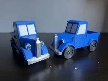 Accesorio para impresora 3D: Little Blue Truck Toy for Kids — vista de referencia 4