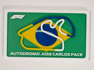 BRAZIL INTERLAGOS F1 FRAME