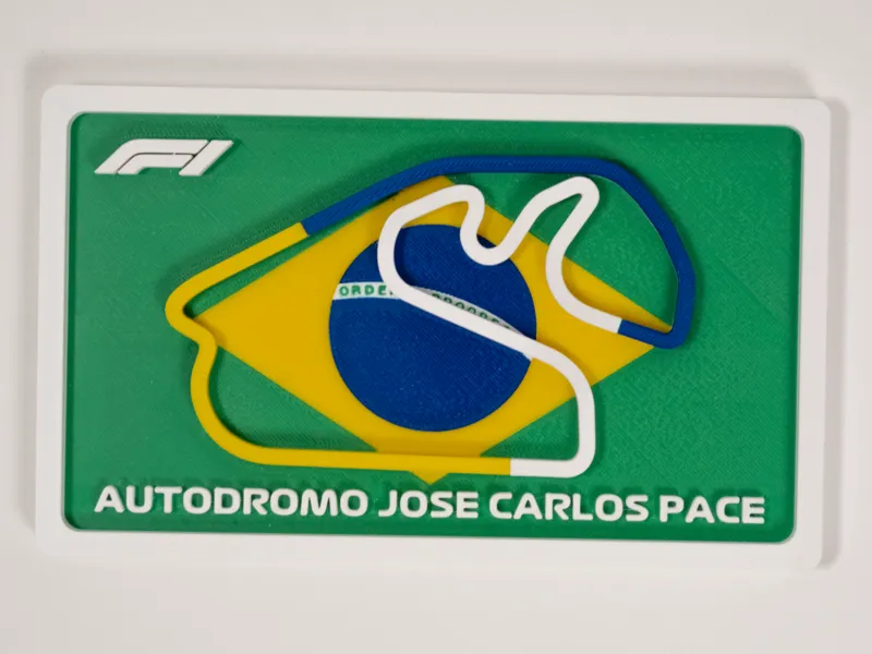 BRAZIL INTERLAGOS F1 FRAME