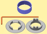 Only 8g, no supports - Lightest version