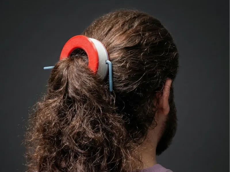 The Maker's Hairpin - Spool Inspired HairClip