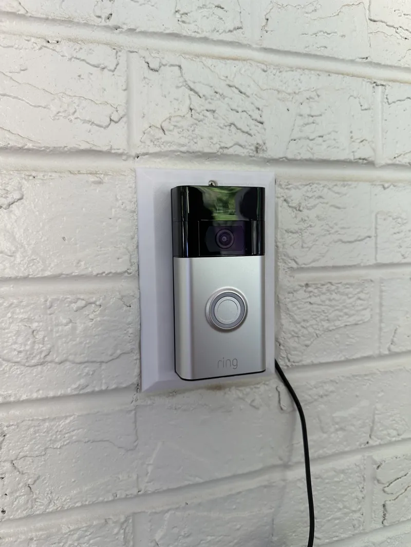 Ring Camera Doorbell - Intercom Adapter / Mount 