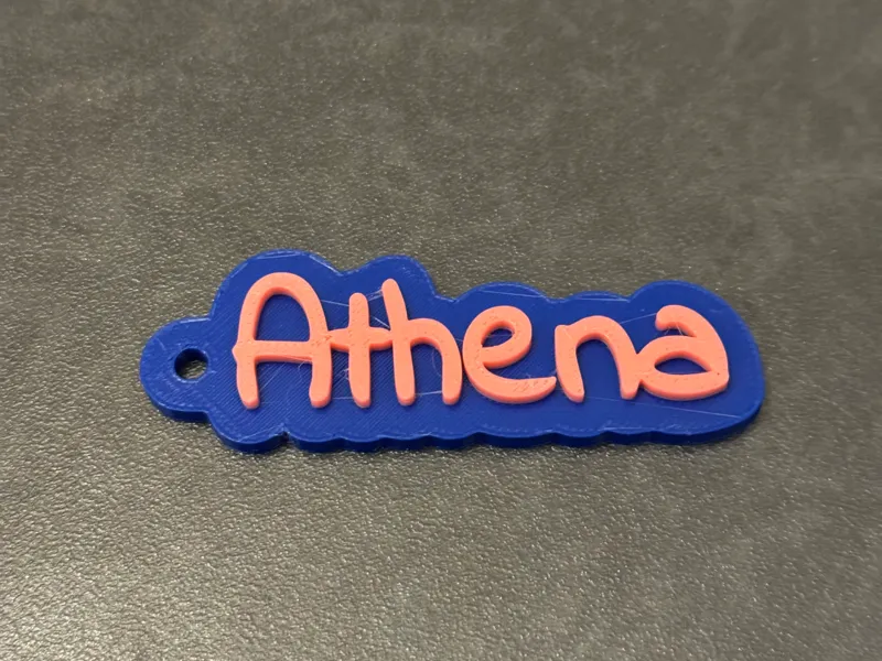 Keychain Athena - Portachiavi Athena