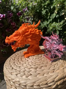 Adorno temático: steampunk dragon skull — vista de referencia 3