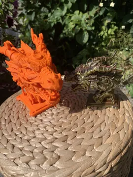 Adorno temático: steampunk dragon skull — vista de referencia 4