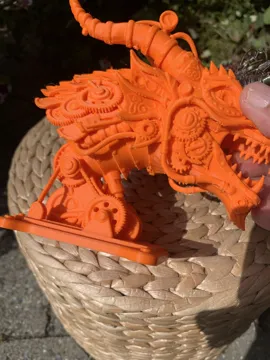 Adorno temático: steampunk dragon skull — vista de referencia 5