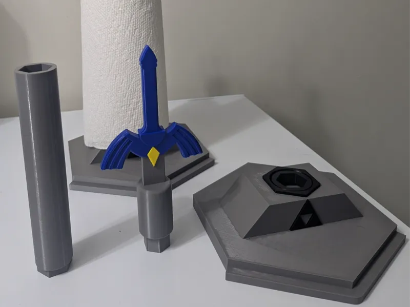 Master Sword - Paper Towel Holder