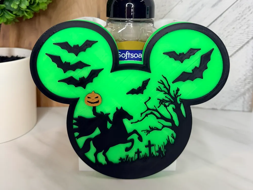 Adorno temático: Interchangeable Cover - Mouse Head Pumpkin Rider. Referencia del modelo original.